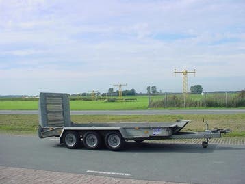Ifor Williams GH146 BT-3 afm. 420x184cm 3500kg parabool, Ophalen, Gebruikt