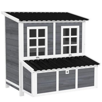 Kippenhok Van Sparrenhout, Kippenhuis Met Nestkast, Pluimvee, Verzenden, Nieuw