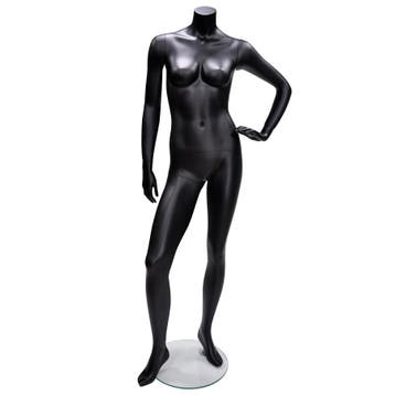 Headless Etalagepop Dame Merk Gruppo Corso OPW14 Zwart