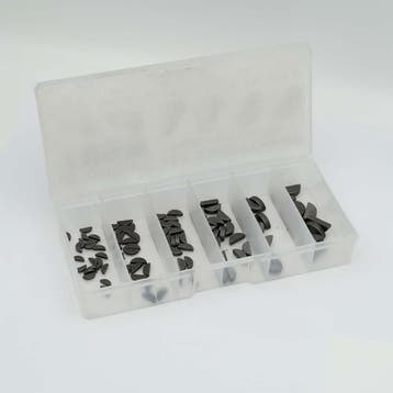 Halve maan spie assortiment (100 stuks) (Werktuigen), Ophalen of Verzenden