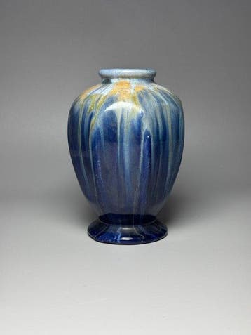 Faïenceries de Thulin - Vaas - Faience - Art Deco - jaren, Antiek en Kunst
