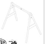 2dekans | axi schommel frame, Ophalen of Verzenden, Zo goed als nieuw