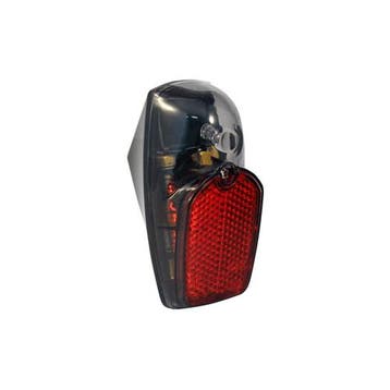 Union LED achterlicht. spatwaterdicht, RVS, smoke glas. incl, Fietsen en Brommers, Verzenden, Nieuw