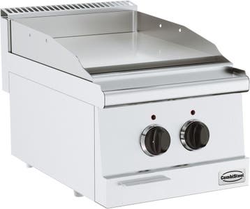 Combisteel Bakplaat | BASE 600 | Elektrisch | Verchroomd | G, Ophalen of Verzenden, Nieuw in verpakking