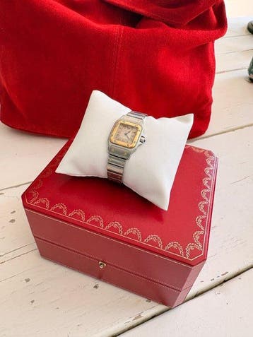 Cartier - Santos Galbée - 1057930 - Dames - 1990-1999, Sieraden, Tassen en Uiterlijk, Nieuw