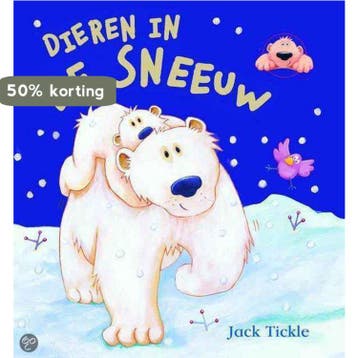 Dieren in de sneeuw / Kiekeboe pop-ups - J. Tickle, Boeken, Verzenden, Gelezen, J. Tickle