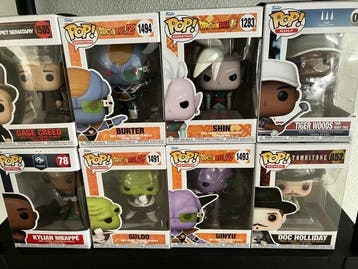 Funko - Funko Pop Gage Creed,Burter,Shin,Tiger Woods,Kylian