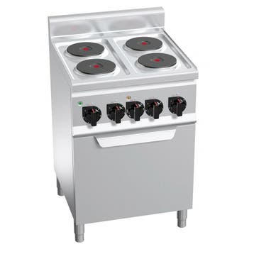 GGM Gastro | Elektrisch fornuis - Lorenzo 600 - 600x600mm -, Verzenden, Nieuw, Inbouw