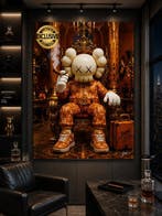 JZL - [XL] KAWS LEGO King — Hermès Orange Edition, Nieuw