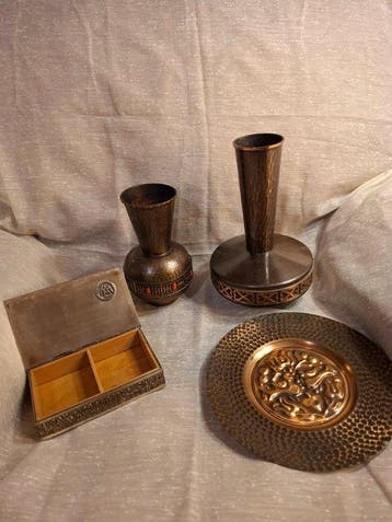 Decoratief ornament (3) - Lignifer - Hongarije - MCM