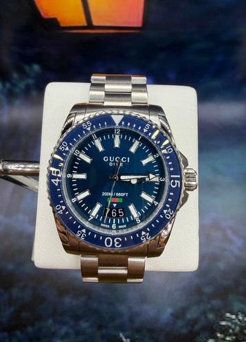 Gucci - Dive - Zonder minimumprijs - YA136311 - Unisex -, Nieuw