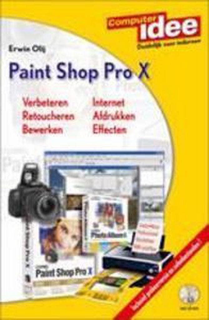 Paint Shop Pro X / Computeridee 9789059401983 E. Olij, Boeken, Informatica en Computer, Gelezen, Verzenden