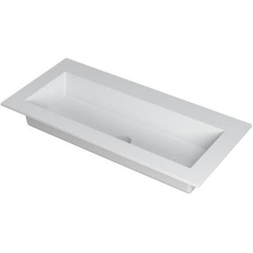 INK Kraft Wastafel Enkele Bak Zonder Kraangat - 1000x450x10, Ophalen of Verzenden, Nieuw