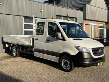 Zakelijke Lease |  Mercedes-Benz Sprinter 314 CDI, Automaat, Stof, Gebruikt, Wit