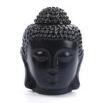 Buddhahoofd Kaarshouder - Keramiek - Waxinelichthouders -, Huis en Inrichting, Woonaccessoires | Kandelaars en Kaarsen, Verzenden