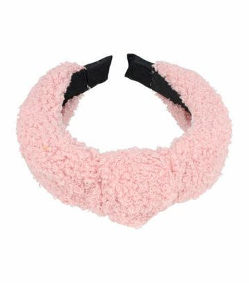 Haarband Diadeem 4cm – Knoop - Teddy – Roze, Sieraden, Tassen en Uiterlijk, Nieuw
