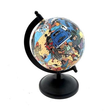 PAAPI (1986) - The World of TinTin / Kuifje - World Globe