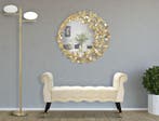 WANDSPIEGEL GLAM BUTTERFLY WIND Ø CM 81,5X3,5 (SPIEGEL CM, Huis en Inrichting, Woonaccessoires | Spiegels, Ophalen of Verzenden