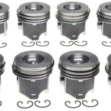 Mahle OE FO 6.0L Diesel V8 144060-STD w/ PC Piston Set (Set, Ophalen of Verzenden, Nieuw