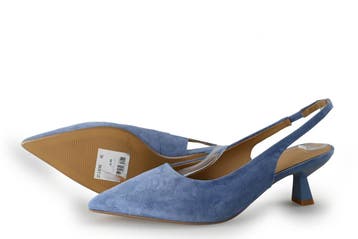 Manfield Slingbacks in maat 40 Blauw, Kleding | Dames, Zo goed als nieuw, Manfield, Verzenden, Blauw