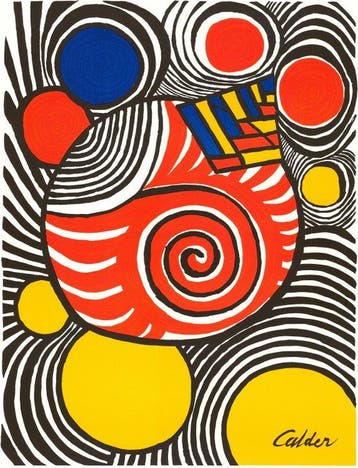Alexander Calder (1898-1976) - Composition