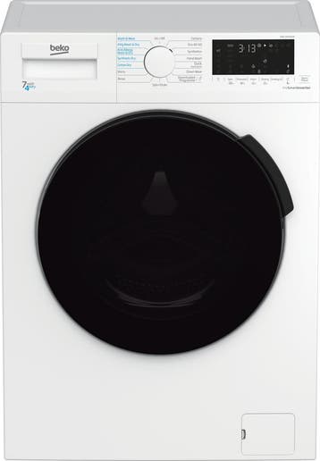 Beko WDL742441W - Was-droogcombinatie - 7 kg wassen - 4 kg, Ophalen of Verzenden, Nieuw, 85 tot 90 cm