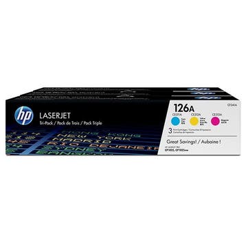 Toner HP 126A (CF341A) multipack cyaan/magenta/geel, Verzenden, Nieuw, Toner, HP