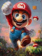 Canvas Fit - Alberto Ricardo - “Super Mario: El salto eterno, Nieuw