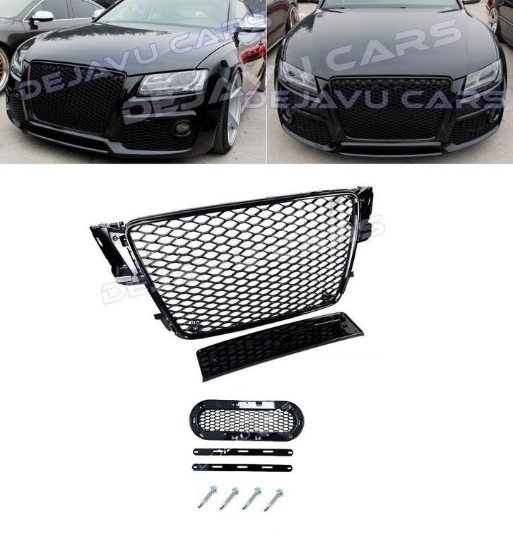 RS5 Look Front Grille voor Audi A5 B8 / S line / S5, Auto diversen, Tuning en Styling, Ophalen of Verzenden