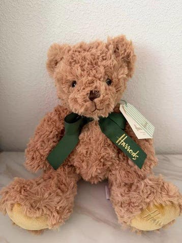 Harrods - Pluche speelgoed Curly Henry Teddy Bear