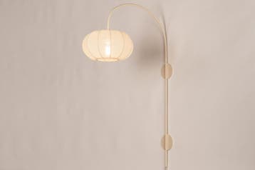 Rietveld Wandlampen - Beige, Zand - Stof, Metaal, Huis en Inrichting, Lampen | Wandlampen, Verzenden, Nieuw