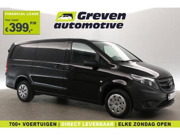 Mercedes-Benz Vito 114 CDI Lang | Airco | Camera | Cruise, Euro 6, Zwart, Mercedes-Benz, Nieuw