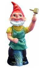 Grote tuinkabouter tuinier, Verzenden, Nieuw