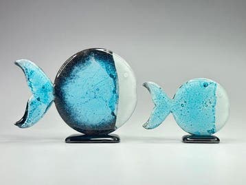 Studio Habrat - Beeldje - Coral Fish (2) - fusie