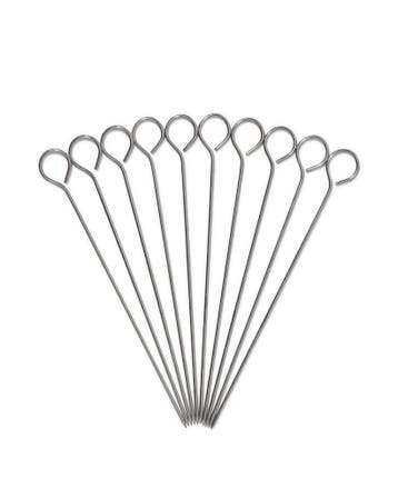HEMA Satéprikkers rvs - 10 stuks, Verzenden, Nieuw