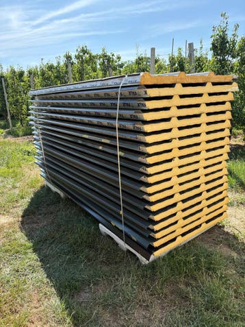B-Keus Sandwichpanelen en Dakplaten – Antraciet of Zwart, Doe-het-zelf en Verbouw, Platen en Panelen, Verzenden, Nieuw