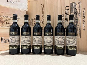 2020 Vallana Gattinara - Piëmont - 6 Flessen (0.75 liter), Nieuw