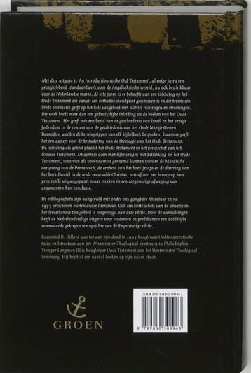 INLEIDING OP HET OUDE TESTAMENT 9789050309943 R.B. Dillard, Verzenden, Gelezen, R.B. Dillard