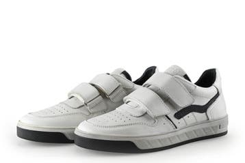 DSTRCT Sneakers Jongens in maat 34 Wit, Verzenden, Jongen of Meisje, Schoenen, Zo goed als nieuw