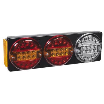 Led Achterlicht Rechthoekig 5 Functies + Achteruitrijlamp Re, Ophalen of Verzenden, Nieuw