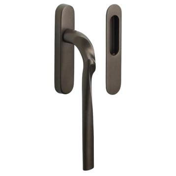 Hef/schuifdeurbeslag ELEEZ ZH230 blind brons, Verzenden, Nieuw