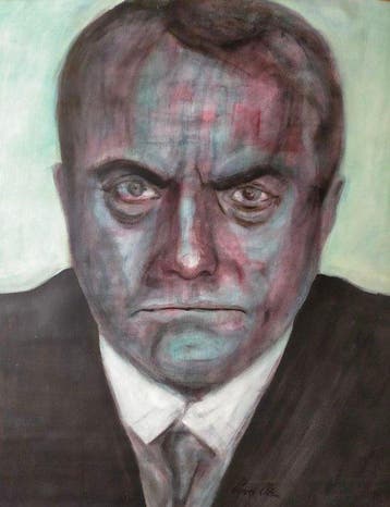 Oliver Plehn - Retrato del pintor alemán Max Beckmann