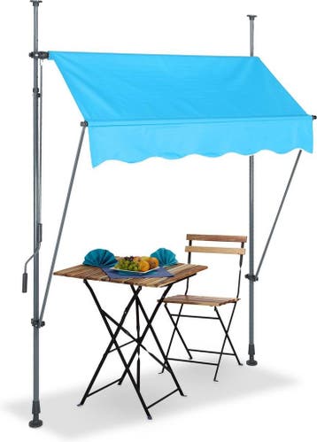 Relaxdays klemzonwering - zonnescherm - breedte 150 cm -, Verzenden, Nieuw