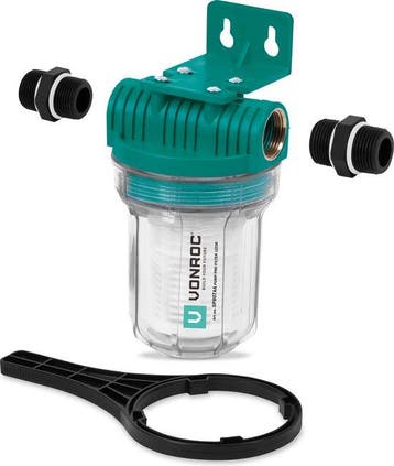 2dekans | VONROC Voorfilter voor pompen en hydrofoorpompen –, Ophalen of Verzenden, Zo goed als nieuw