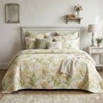 BA164 - Sprei met bloemen - met Orlati randen – Acquerello