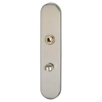 Deurbeslag | Wc-sluitingschild | Impresso (RVS), Verzenden, Nieuw