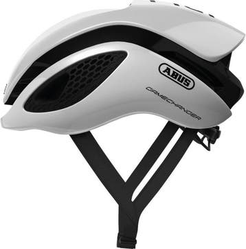 Fietshelm ABUS GAMECHANGER polar white L - 59-62 cm - wit -, Fietsen en Brommers, Ophalen of Verzenden, Zo goed als nieuw, Abus