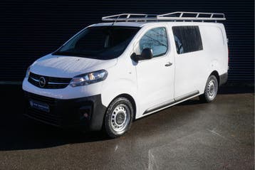 Opel Vivaro L3H1 | Financial Lease voor 258 p/mnd, Stof, Euro 6, Overige carrosserieën, Wit
