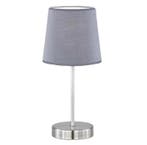 OP=OP Wofi tafellamp Cesena Grijs max. 42W E14 met schake..., Ophalen of Verzenden, Nieuw