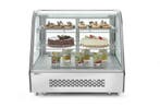 Arktic Koelvitrine | 160L | RVS/Zwart | 0°C/+6°C | Geforceer, Witgoed en Apparatuur, Koelkasten en IJskasten, Ophalen of Verzenden